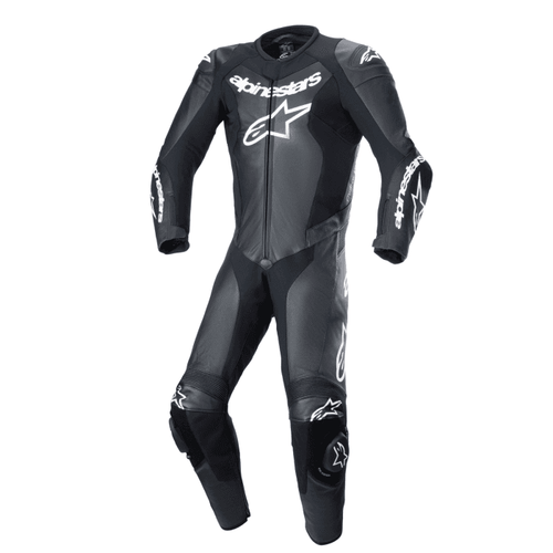 ALPINESTARS GP FORCE LURV 1-PIECE LEATHER SUIT – BLACK   at Webbs Motorcycles