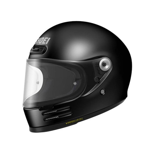 SHOEI GLAMSTER 06 PLAIN HELMET – BLACK – FULL FACE   at Webbs Motorcycles