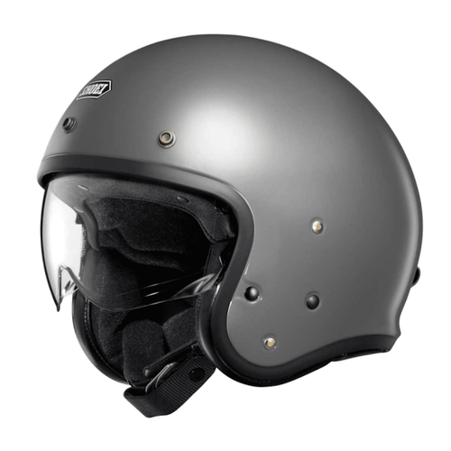 SHOEI J.O2 PLAIN HELMET – BASALT GREY – OPEN FACE   at Webbs Motorcycles SHOEI J.O2 PLAIN HELMET – BASALT GREY – OPEN FACE   at Webbs Motorcycles