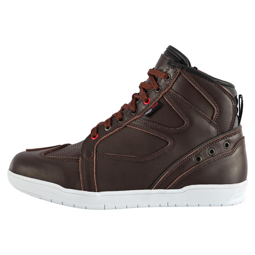 VENTI REV-UP WATERPROOF SNEAKER BOOT DARK BROWN   at Webbs Motorcycles