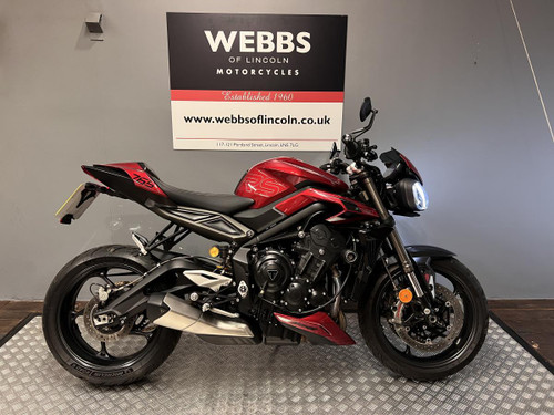 TRIUMPH STREET TRIPLE RS for sale at Webbs