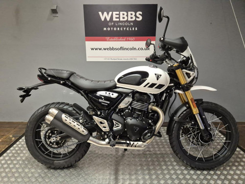 TRIUMPH SCRAMBLER 400 XC for sale at Webbs