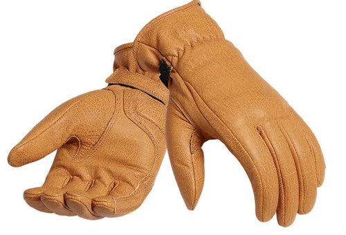 TRIUMPH VANCE GLOVE GOLD   at Webbs Motorcycles