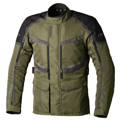 RST MAVERICK EVO CE MENS TEXTILE JACKET KHAKI   at Webbs Motorcycles