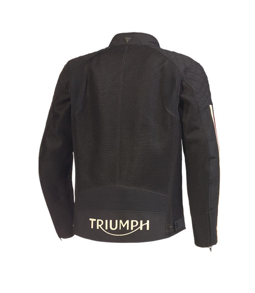 Triumph | Braddan Retro Mesh Jacket Black | Webbs
