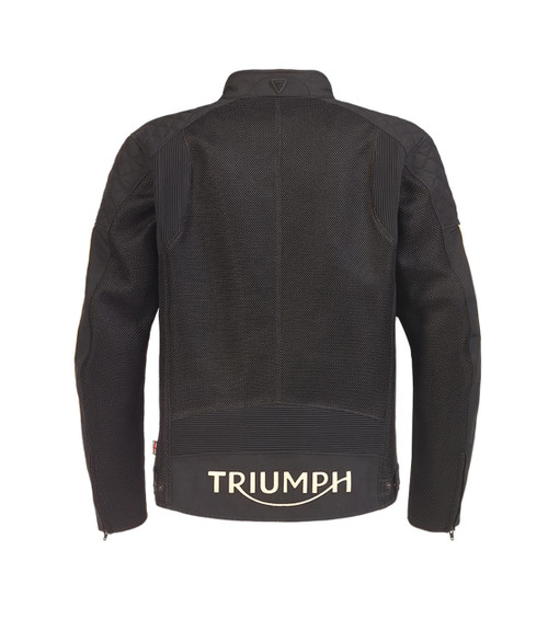 Triumph | Braddan Retro Mesh Jacket Black | Webbs