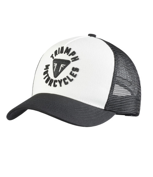 TRIUMPH TAYLOR TRUCKER CAP WHITE