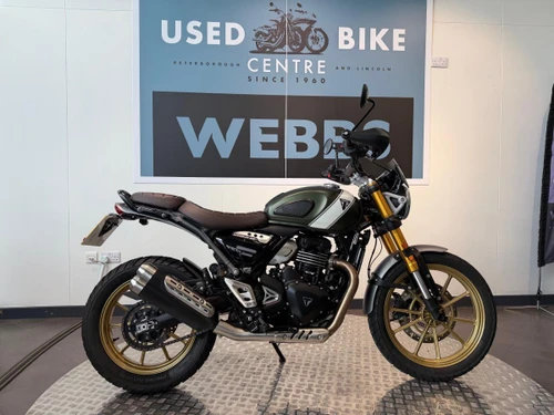 TRIUMPH SCRAMBLER 400 X  for sale at Webbs