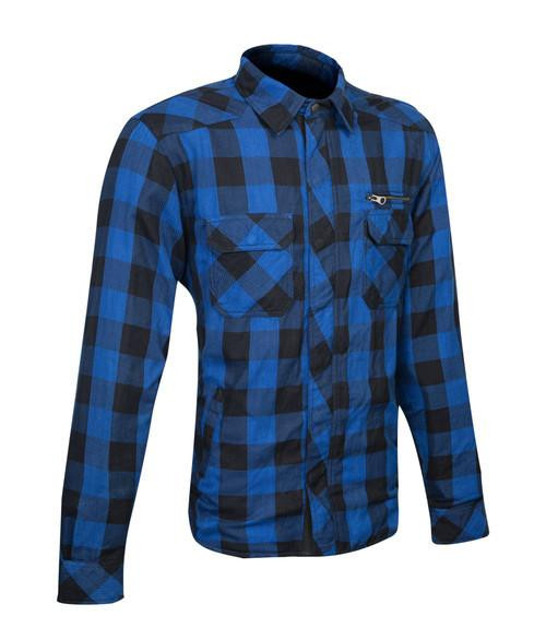 卍*卍様 patagonia king snake shirt blue rhy Mens Motorcycle Jacket | Venti Rogue Shirt Blue | Webbs
