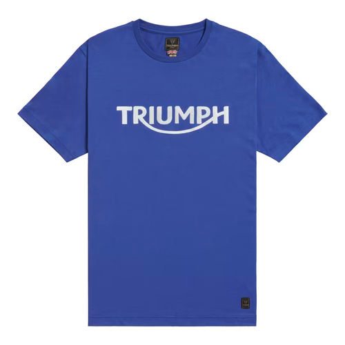 TRIUMPH BAMBURGH TEE BLUE
