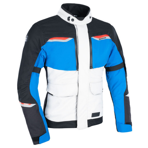 OXFORD MONDIAL 2.0 JACKET GREY/BLUE/RED