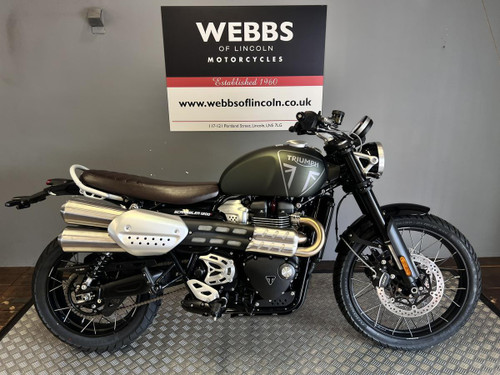 TRIUMPH SCRAMBLER 1200 X for sale at Webbs
