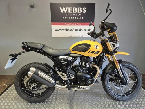 TRIUMPH SCRAMBLER 400 XC for sale at Webbs