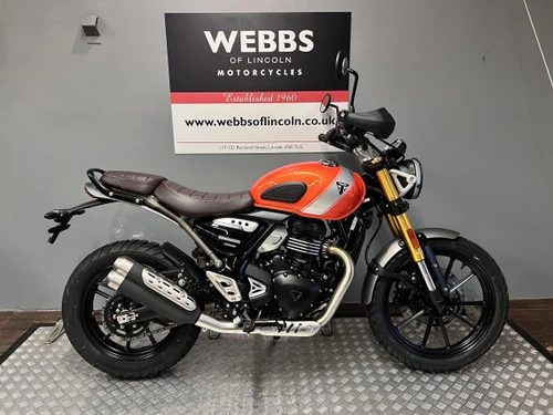 TRIUMPH SCRAMBLER 400 X for sale at Webbs