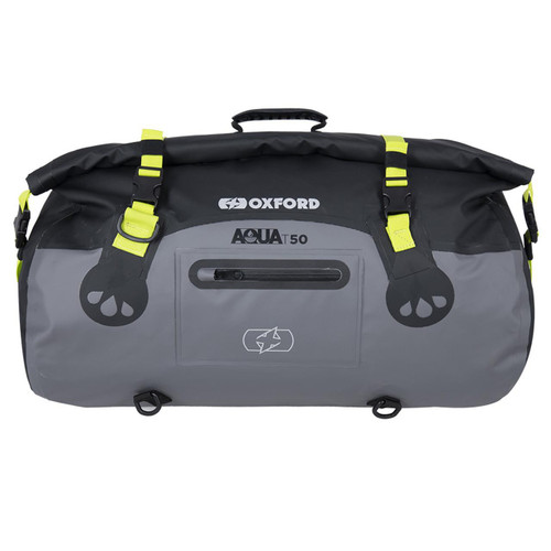 Oxford Accessories OXFORD AQUA T-50 ROLL BAG- BLACK/GREY/FLUO 