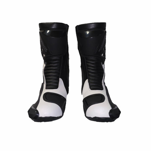 Mens Motorcycle Boots Venti Descent Sport Boot White Webbs