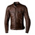  RST ROADSTER 3 CE MENS BROWN LEATHER JACKET 