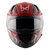  AXOR APEX VENOMOUS GLOSS BLACK RED FULL FACE HELMET 