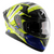 AXOR APEX HEX-2 NEON YELLOW BLUE GLOSS FULL FACE HELMET  loading=  AXOR APEX HEX-2 NEON YELLOW BLUE GLOSS FULL FACE HELMET