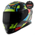  AXOR APEX VIVID BLACK NEON YELLOW GLOSS FULL FACE HELMET 