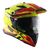 AXOR X-CROSS ADVENTURE HELMET FLASH NEON YELLOW/RED GLOSS  loading=  AXOR X-CROSS ADVENTURE HELMET FLASH NEON YELLOW/RED GLOSS