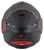 Scorpion Air Techlane motorcycle helmet in matte black, grey, and red with free DK visor and pinlock, available at Webbs Motorcycles.
