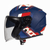 MT AVENUE SIDEWAY – MATT BLUE / RED / WHITE – OPEN FACE loading= MT AVENUE SIDEWAY – MATT BLUE / RED / WHITE – OPEN FACE