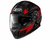 X-LITE  X-552 ULTRA CARBON HILLSIDE N-COM – RED / BLACK – ADVENTURE FULL FACE   at Webbs Motorcycles without peak