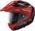 X-LITE  X-552 ULTRA CARBON HILLSIDE N-COM – RED / BLACK – ADVENTURE FULL FACE   at Webbs Motorcycles