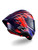 Alpinestars Supertech R10 Flyte Helmet, a high-performance racing helmet with a sleek design featuring red and black flames graphics at Webbs Motorcycles.