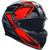 AGV K3 COMPOUND HELMET – BLACK / RED – FULL FACE
