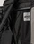 VENTI AIRSTREAM MESH JACKET BLACK/GREY, detailed close-up of the black and grey mesh motorcycle jacket inside pocket with the brand logo.