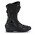Venti Max Race Boot Black, in black color, high-performance motorcycle racing boot with protective armor and zipper closure at Webbs Motorcycles.