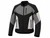VENTI AIRSTREAM MESH JACKET BLACK/GREY/TITANIUM, motorcycle jacket with mesh panels and black, grey, and titanium color design.
