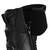 VENTI MAX RACE H20 (WATERPROOF) BOOT BLACK, close-up view of the black waterproof motorcycle racing boot with Velcro strap and zipper for secure fit at Webbs Motorcycles.