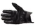 VENTI MAX SPORT GLOVES BLACK, close-up of black motorcycle gloves with padded knuckles and grip-enhancing textured palms from Webbs Motorcycles.