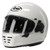 ARAI CONCEPT-XE SOLID – WHITE – FULL FACE motorcycle helmet, full view of the white helmet with a clear visor and ventilation vents at Webbs Motorcycles.