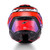 ALPINESTARS S-R7 LUMEN – BLACK / PURPLE / RED FLUO / WHITE GLOSSY – FULL FACE HELMET, front view showing aerodynamic design and vibrant color scheme.