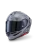 ALPINESTARS S-R7 SOLID – GREY GLOSSY – FULL FACE HELMET, modern grey glossy full face helmet with aerodynamic design, visor, and venting system.