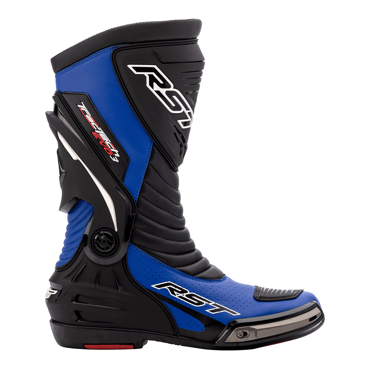 RST Tractech EVO III Sport レーシングブーツ RST | TRACTECH EVO III SPORT BOOT NEON BLUE | Webbs