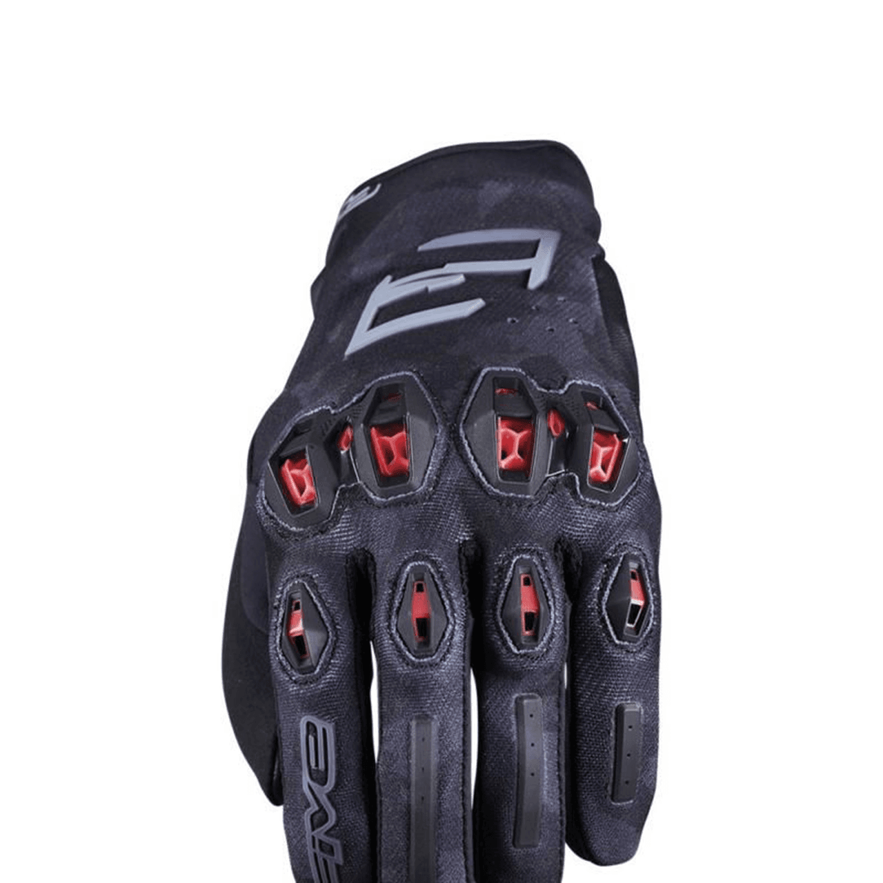 Five Gloves | Stunt Evo 2 Camo Black/Red | Webbs