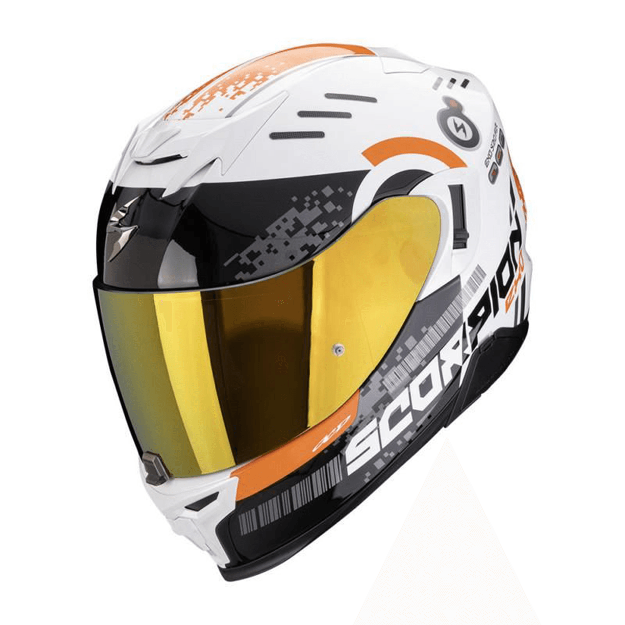 Scorpion | EXO 520 EVO Titan White Orange | Webbs