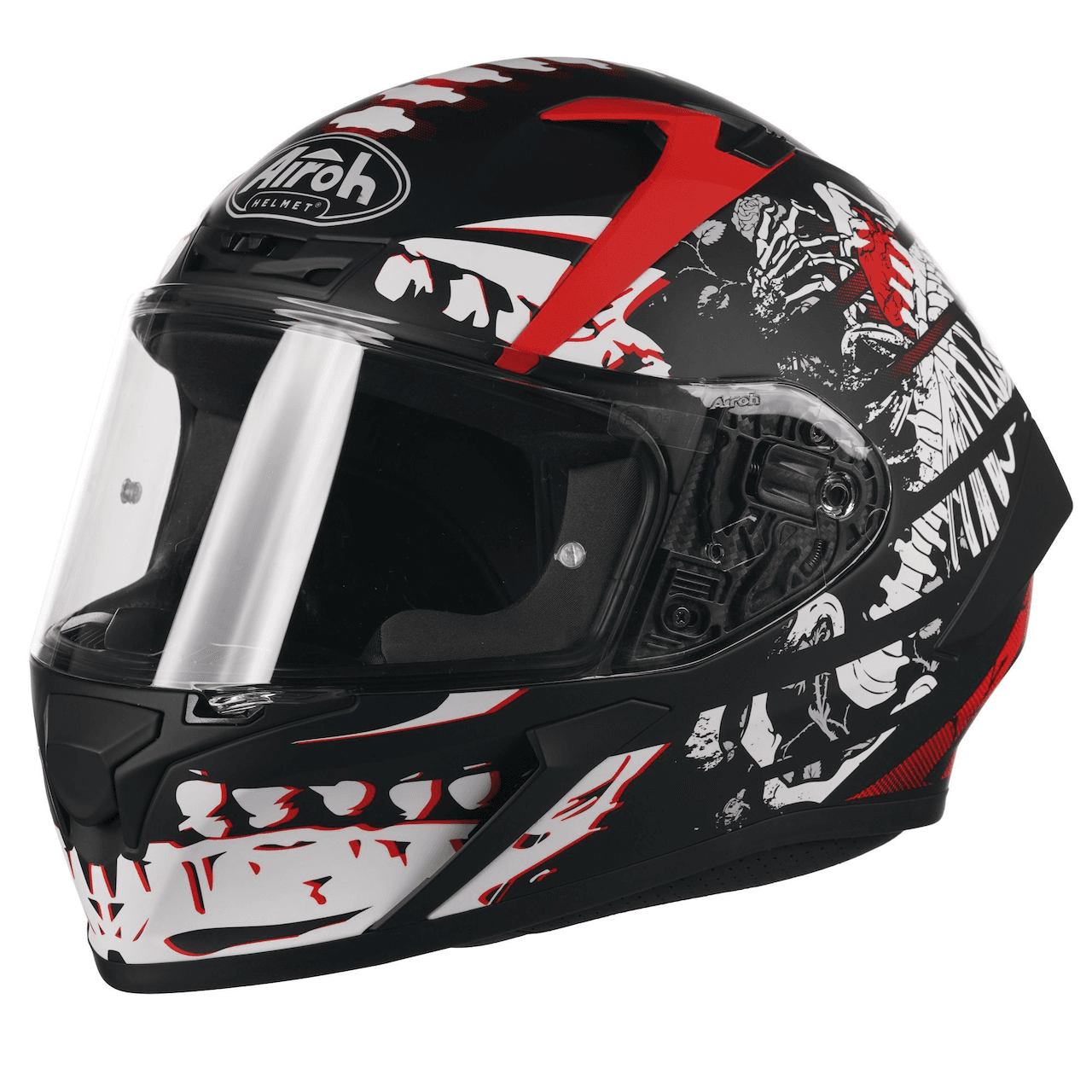 cafe rider motorcycle helmet T11 Cafe Racer Helmet Matte Black / L / Clear