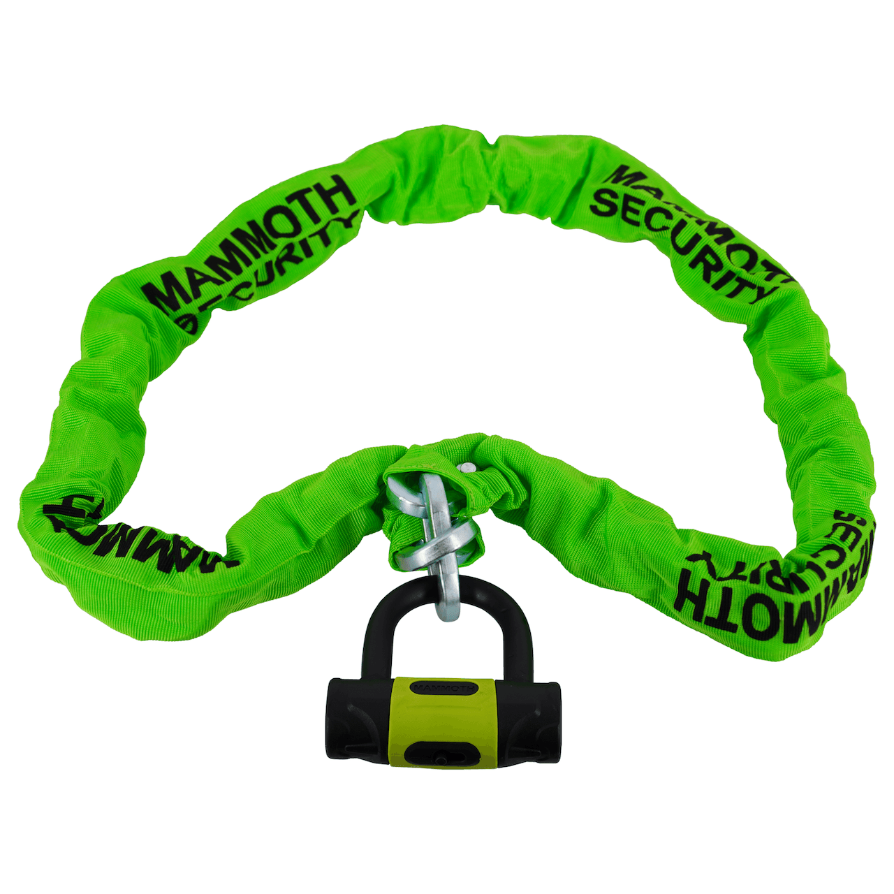 Mammoth| 10MM X SQUARE CHAIN AND D-LOCK Webbs