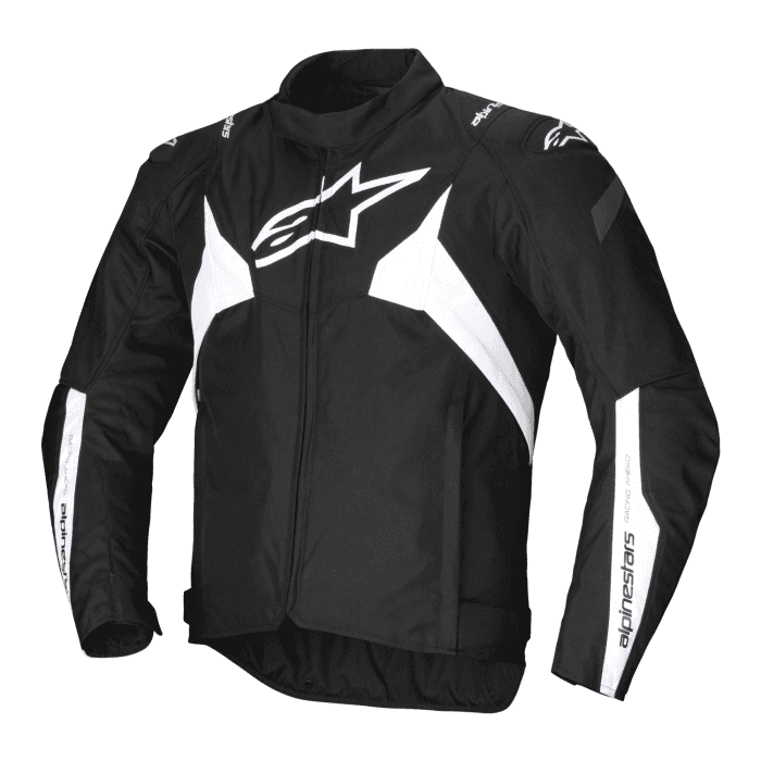 バイクウェア・装備 Alpinestars T-JAWS WATFRPROOF JACKET Alpinestars | T-JAWS V4 WATERPROOF JACKET – BLACK / WHITE | Webbs