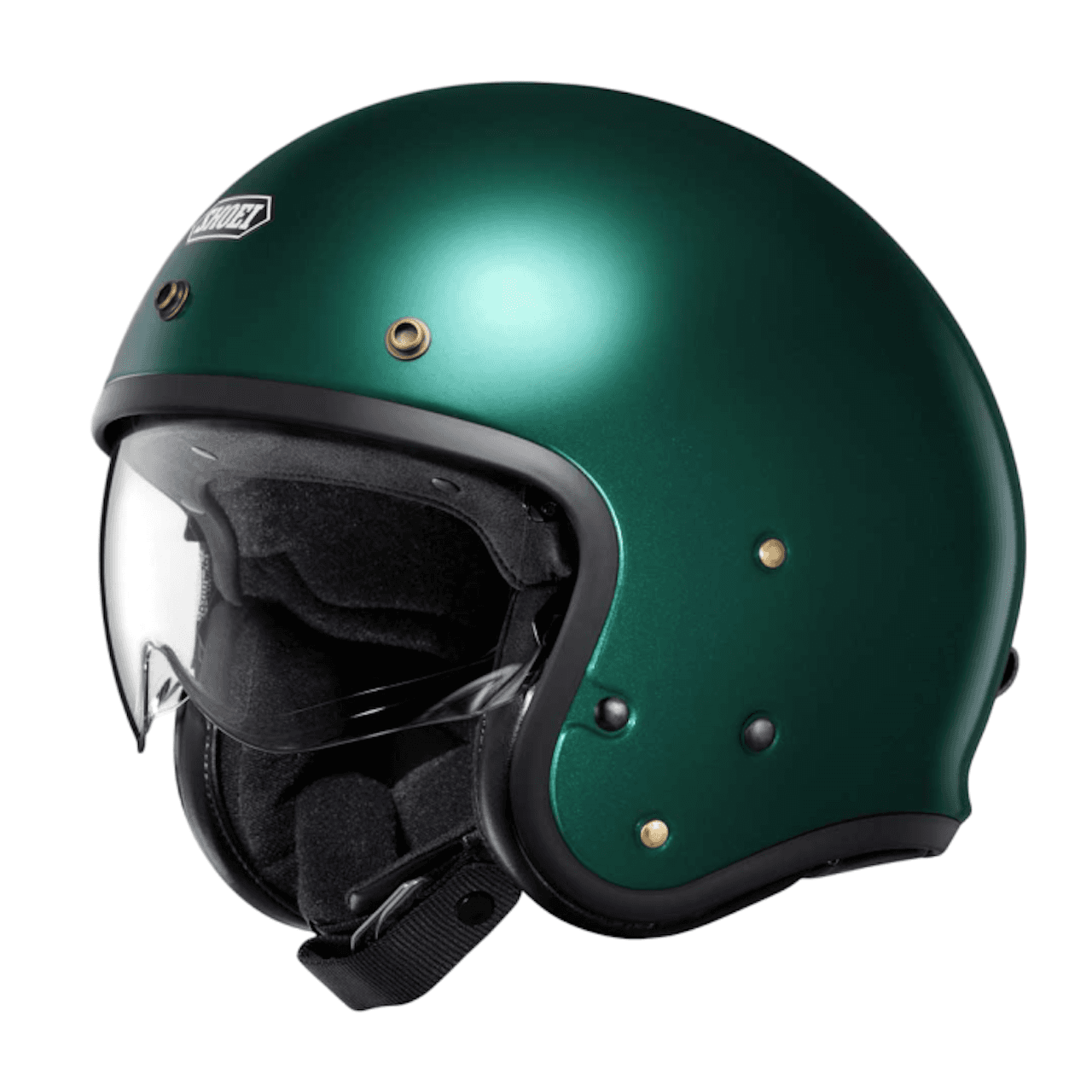 discount shoei helmets uk Shoei |j.o2 plain helmet – british green – open face