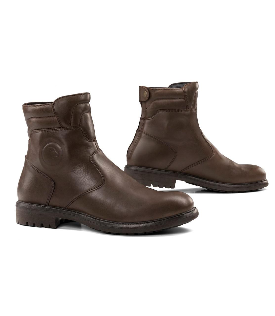 Brown Gianni Falco Boots Falco Patrol Boots Dark Brown