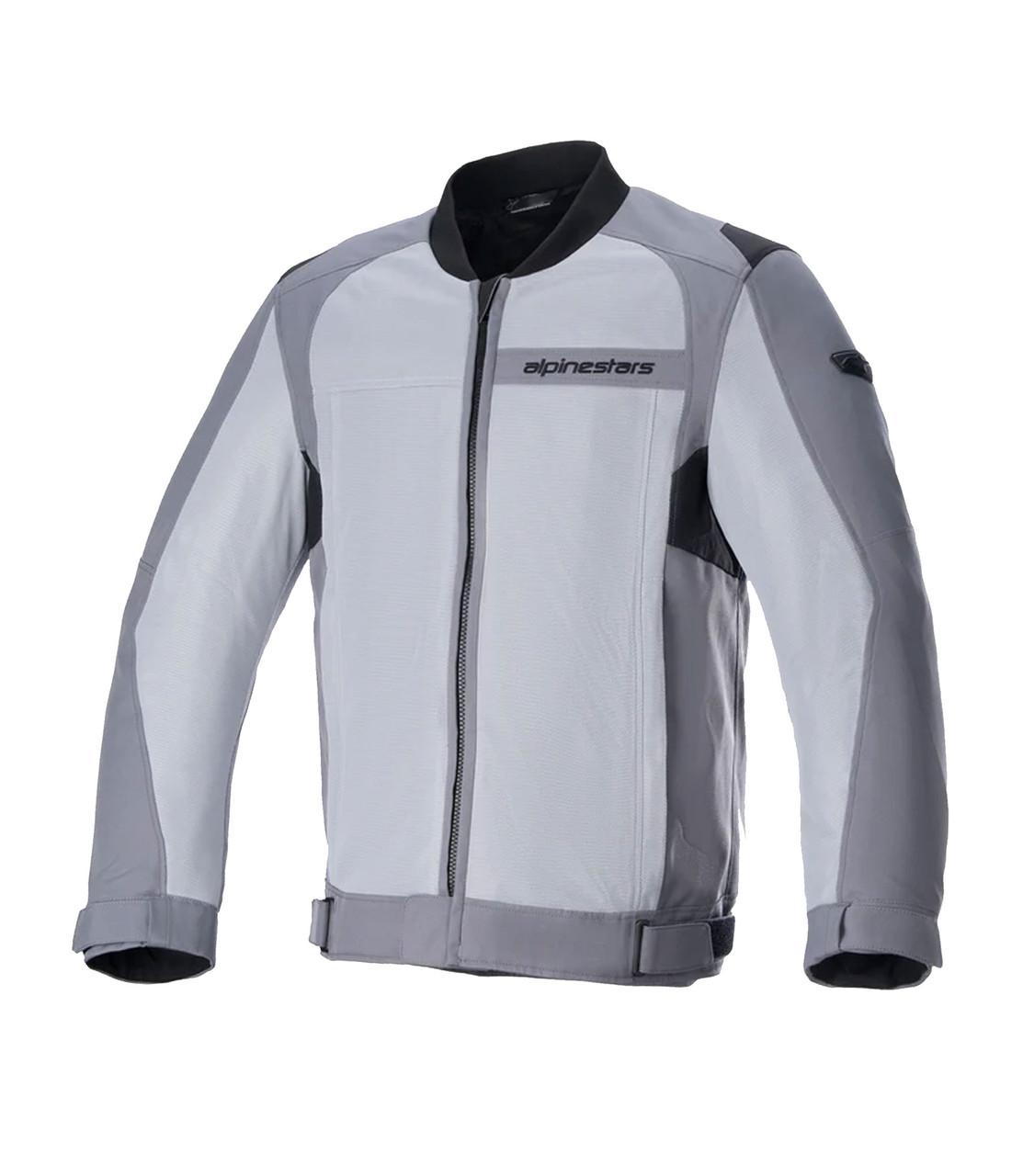 alpinestars luc air v2 mesh jacket grey