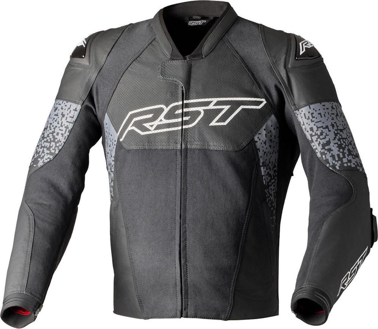 RST rst-pro-series-supersport-k-leather-jacket-black-grey | Webbs