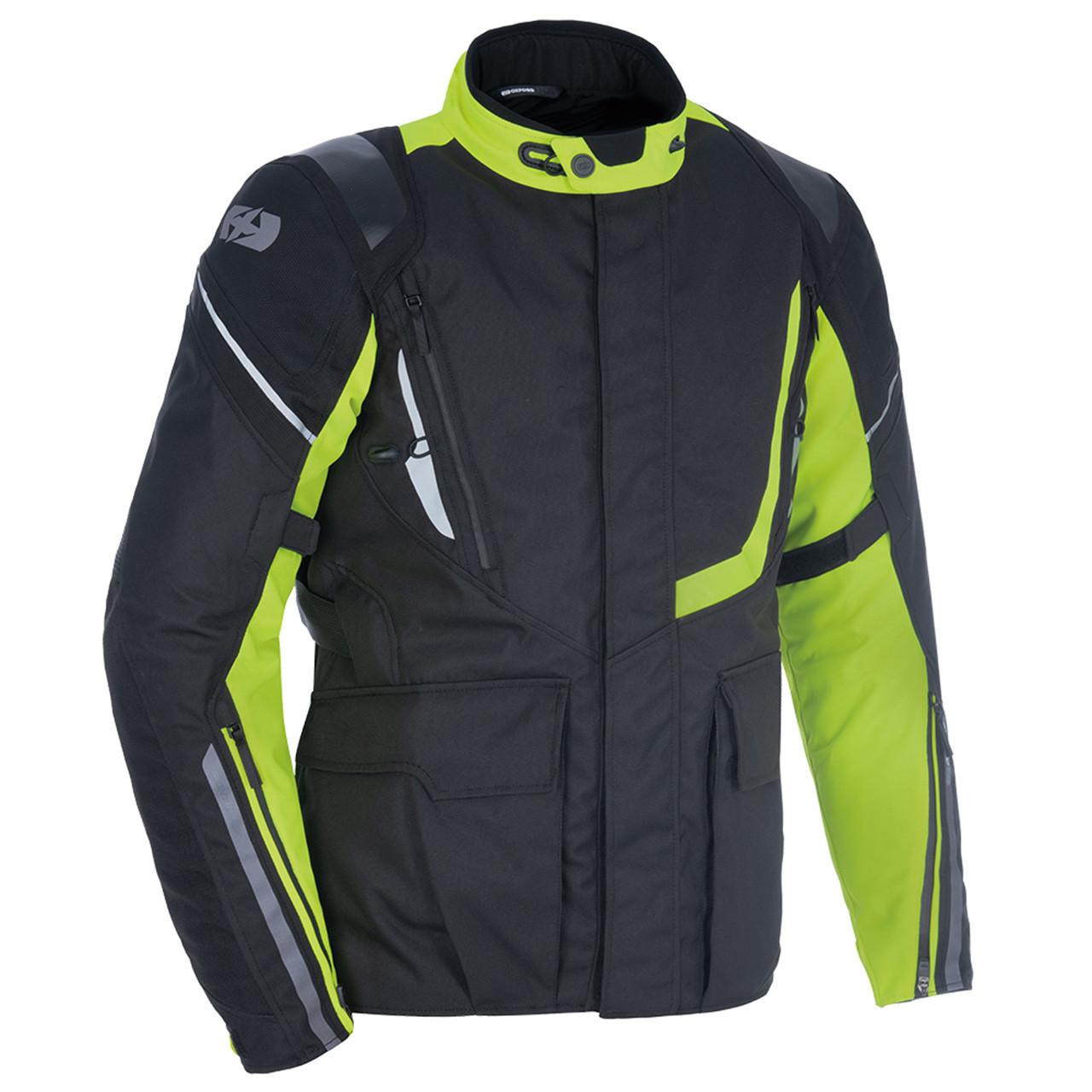 Oxford | Montreal 4.0 Jacket Black & Fluo | Webbs